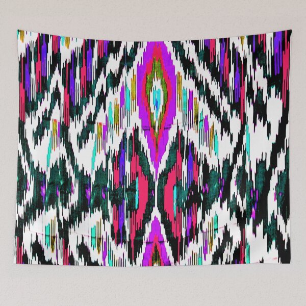Item preview, Rainbow designs ikat patterns, Uzbek Ikat designs designed and sold by LeFabriqueOuz.