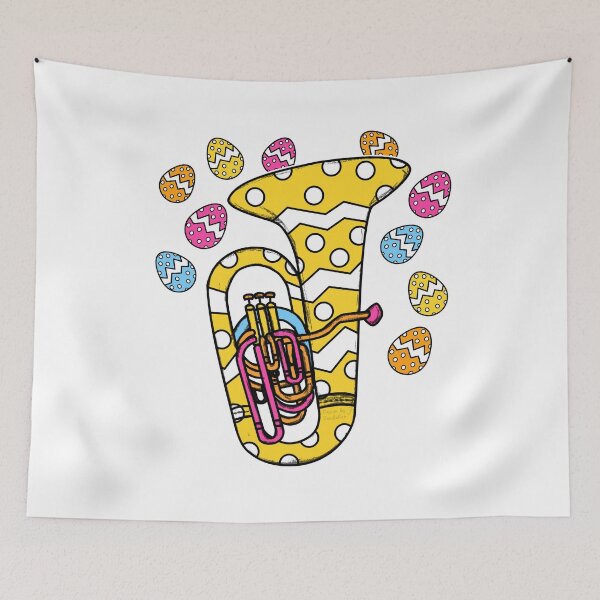 Item preview, Easter Tuba Tubaist Brass Musician designed and sold by doodlerob.
