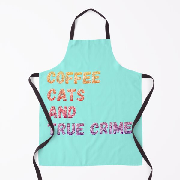Item preview, Coffee, Cats and True Crime (beautiful mosaic and pop art colors.) designed and sold by CristalleLisa.