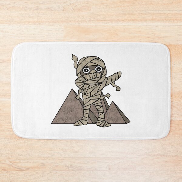 Item preview, Egyptian Mummy Dabbing Design in front of Pyramids designed and sold by Raju-Creative.