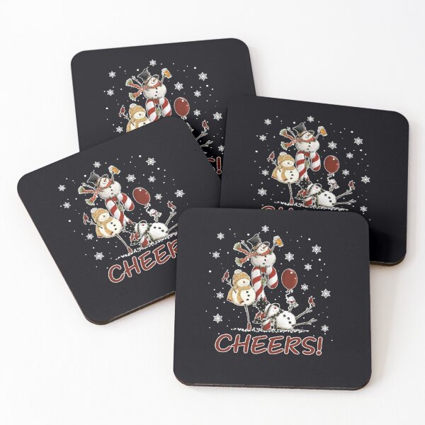 Item preview, Cheers Snowman Beer Christmas Wine designed and sold by DeannaMarks.