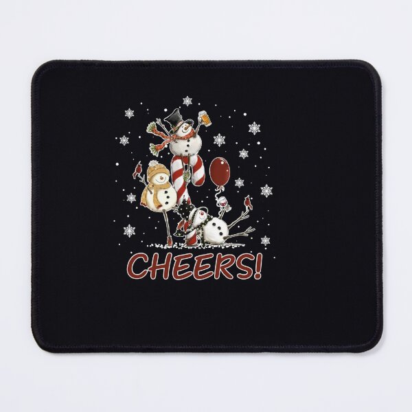 Item preview, Cheers Snowman Beer Christmas Wine designed and sold by DeannaMarks.