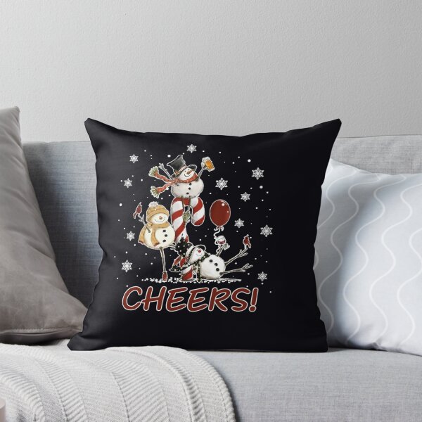 Item preview, Cheers Snowman Beer Christmas Wine designed and sold by DeannaMarks.