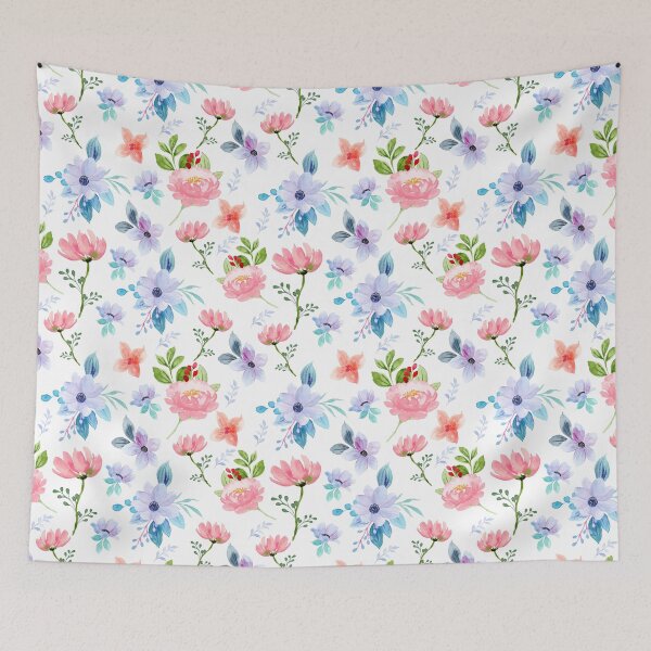 Item preview, Vibrant Floral Seamless Pattern designed and sold by protegra.