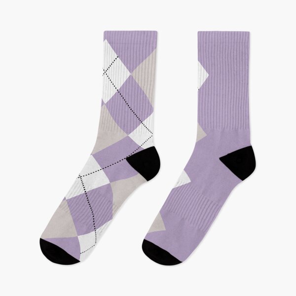 Item preview, Argyle lila y beige designed and sold by Ashlison.