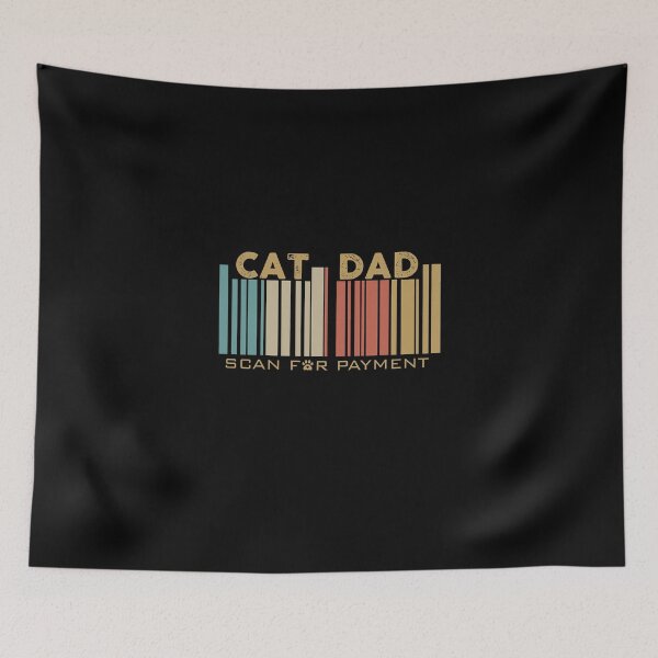 Item preview, Cat Dad Scan For Payment designed and sold by sssweetness.