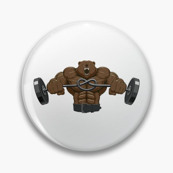 Bodybuilding Pins and Buttons for Sale