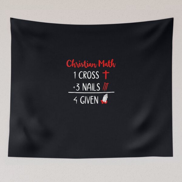 Item preview, Christian Pun 1 Cross 3 Nails 4 Given Religious designed and sold by DeannaMarks.