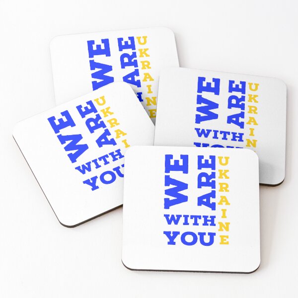 Item preview, We are with you Ukraine designed and sold by StandStrong786.