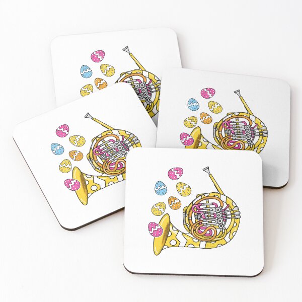 Item preview, Easter French Horn Hornist Brass Musician designed and sold by doodlerob.