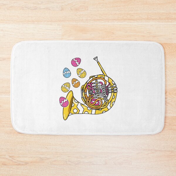Item preview, Easter French Horn Hornist Brass Musician designed and sold by doodlerob.