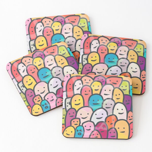 Item preview, colorful creatures designed and sold by sm7thme.