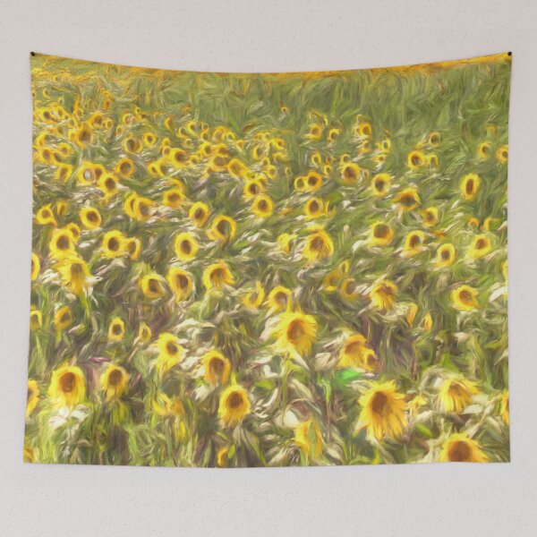 Item preview, Sunflower Summer Breeze Art designed and sold by Londonimages.