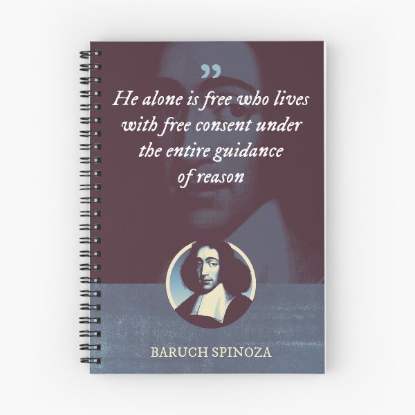 Item preview, Baruch Spinoza - He alone is free who lives with free consent under the entire guidance of reason designed and sold by Syahrasi.