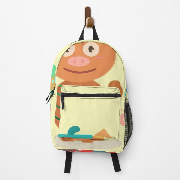 Item preview, Traveling Wooden Piggy with Its Toys designed and sold by MILdecals.