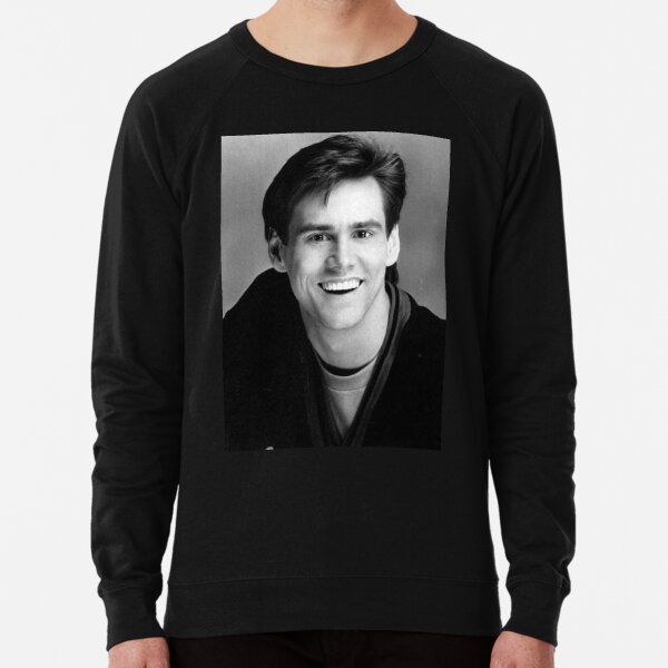 Jim Carrey Comedian Hoodie - Retro Sweater with Tribute to The Mask and The Truman  Show - Bluefink