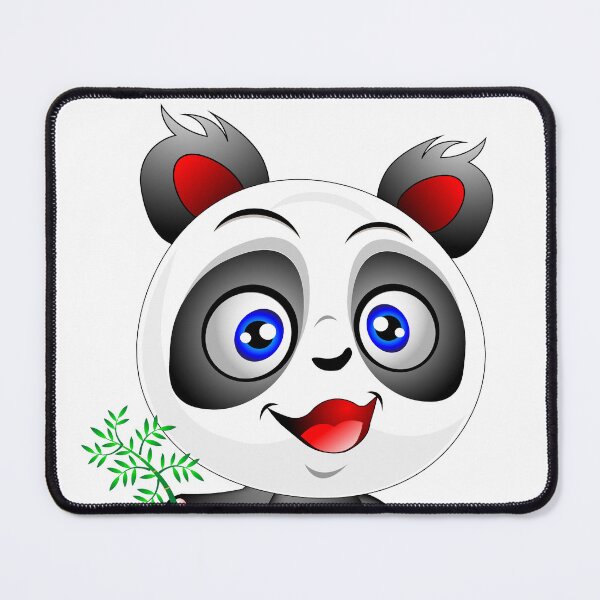 Item preview, Baby panda cartoon holding bamboo illustration designed and sold by ZieProject.