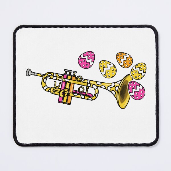 Item preview, Easter Trumpet Trumpeter Brass Musician designed and sold by doodlerob.