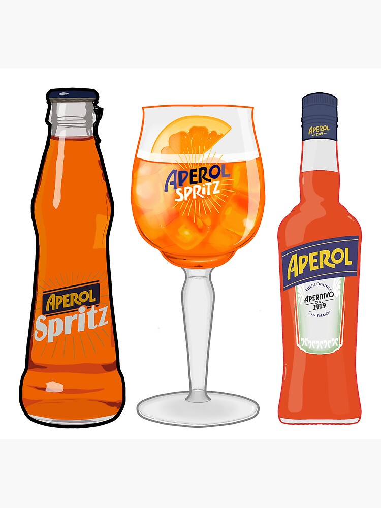 Aperol Spritz in a Glass Greeting Card for Sale by Jay-cm