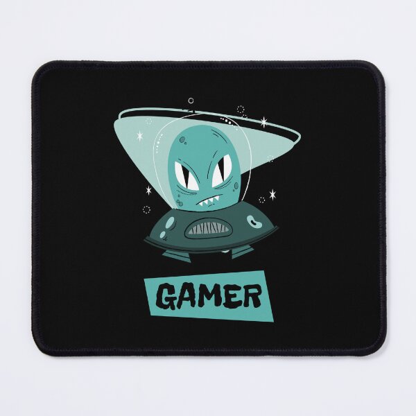 Item preview, Gamer with Evil Alien in a Spaceship designed and sold by PRIVARSHU.