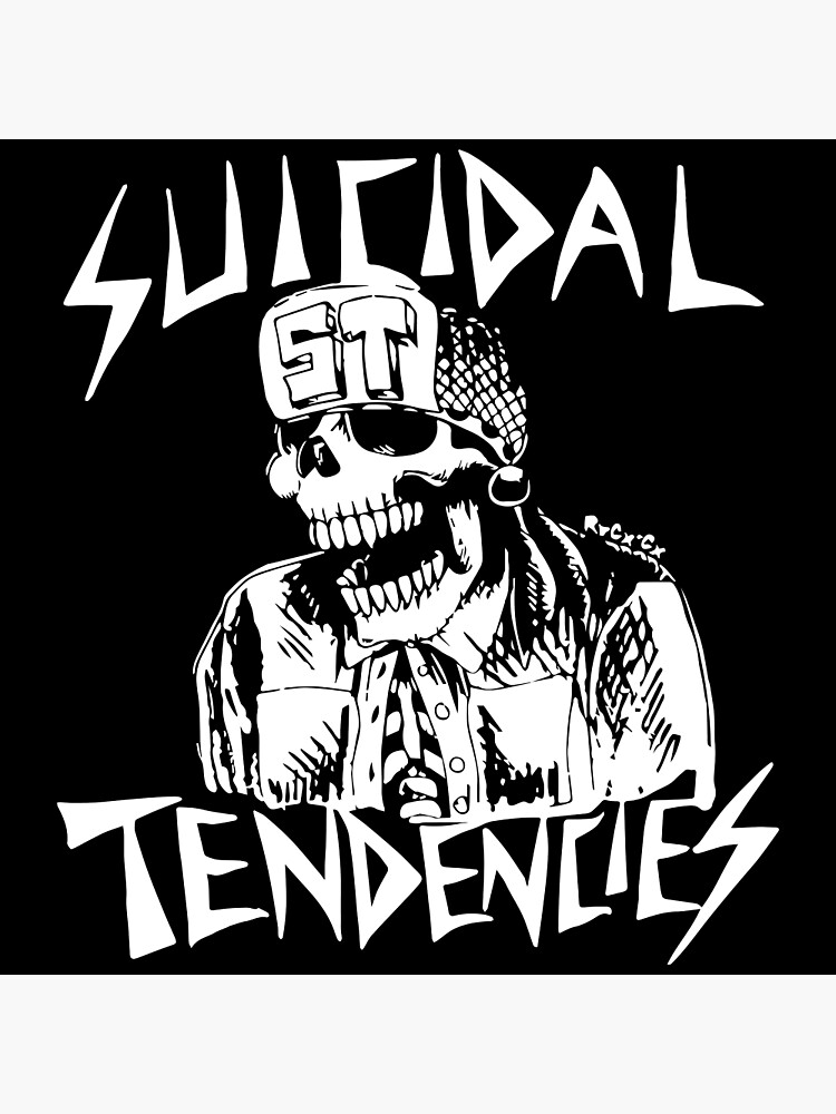 "Suicidal tendencies" Art Print for Sale by juliusxvi Redbubble