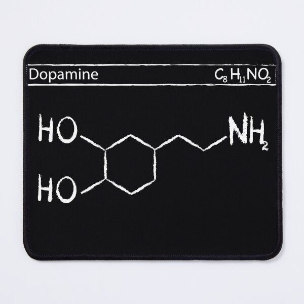 Item preview, Dopamine Molecule T-Shirt Essentials- Chemistry Gift designed and sold by NotUrAverageART.