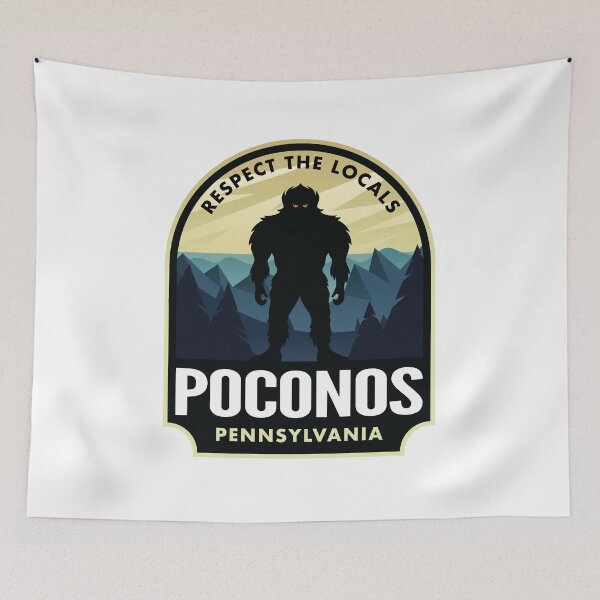 Item preview, Poconos Pennsylvania Bigfoot Sasquatch designed and sold by HalpinDesign.