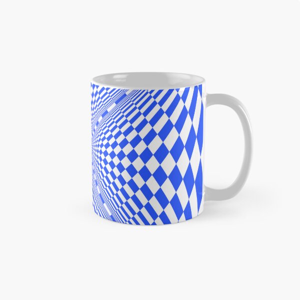 Item preview, Blue White illusion Pattern designed and sold by design-emperor.