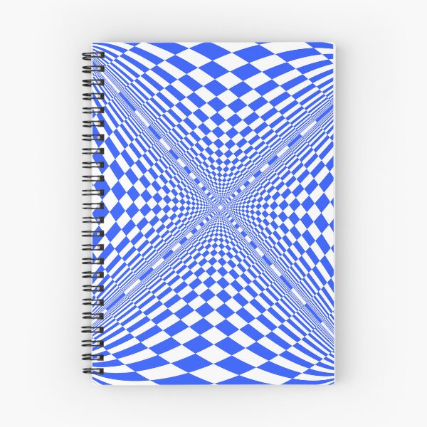 Item preview, Blue White illusion Pattern designed and sold by design-emperor.