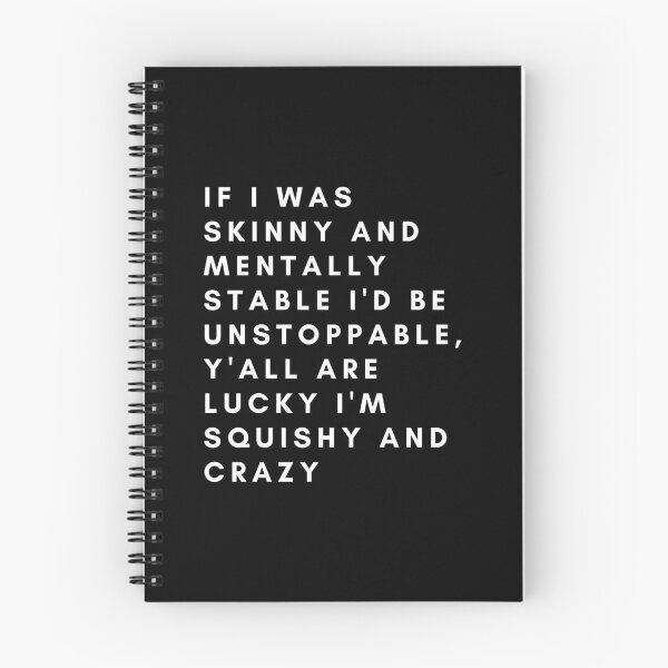 Item preview,  if i was skinny and mentally stable designed and sold by Nadjidib.
