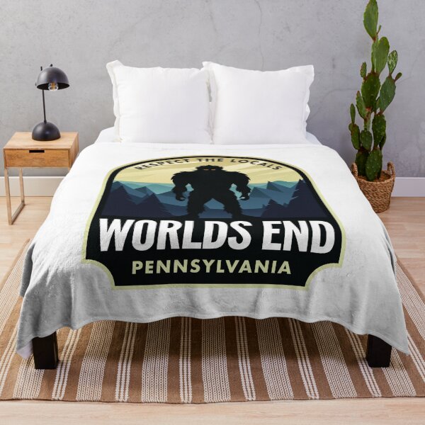 Item preview, Worlds End Pennsylvania Bigfoot Sasquatch designed and sold by HalpinDesign.