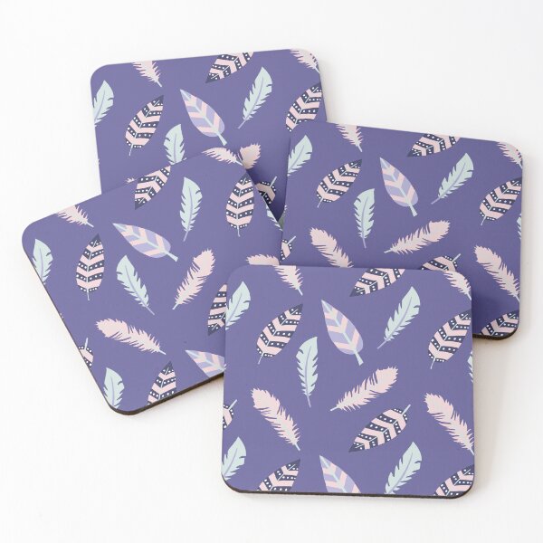 Item preview, Falling Feathers (Purple) designed and sold by HelenaRoberts1.