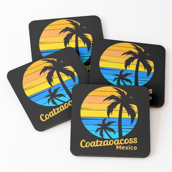 Item preview, Coatzaoacoss Mexico, Coatzaoacoss Vintage Sunset, Mexican Sunrise, Beach Lifestyle, Ocean Waves,Tropical Vacation designed and sold by Sun Sand & Sea Art.