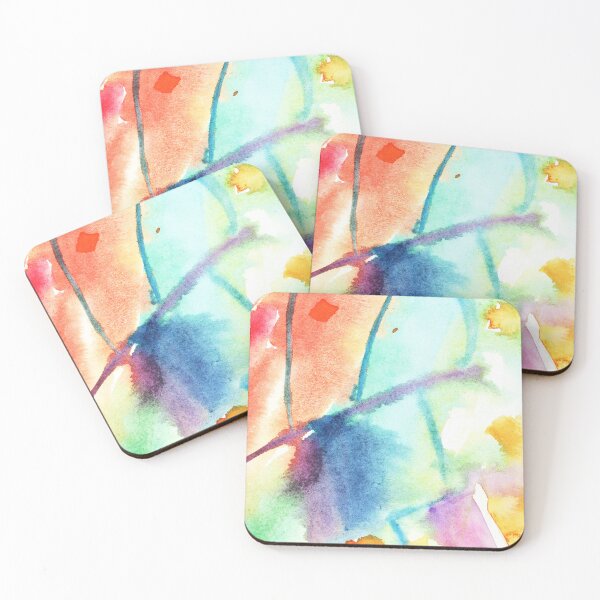 Item preview, Abstract watercolor painting - abstract designed and sold by lausn.