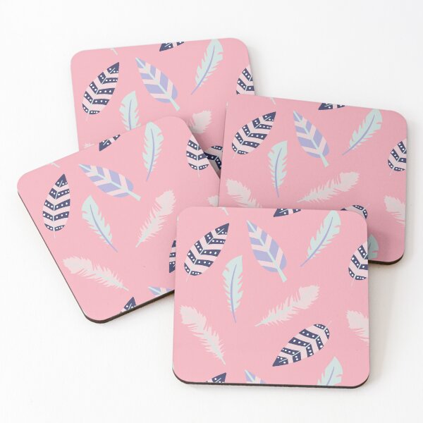 Item preview, Falling Feathers (Pink) designed and sold by HelenaRoberts1.