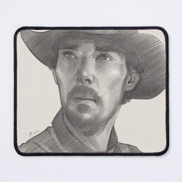 Artikelvorschau, Phil Burbank, Benedict Cumberbatch, Kunstdruck entworfen und verkauft von TendaLee.