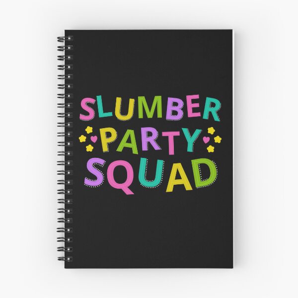 Item preview, Slumber party Squad For Sleepover Party With Hearts and Stars designed and sold by JokeGysen.