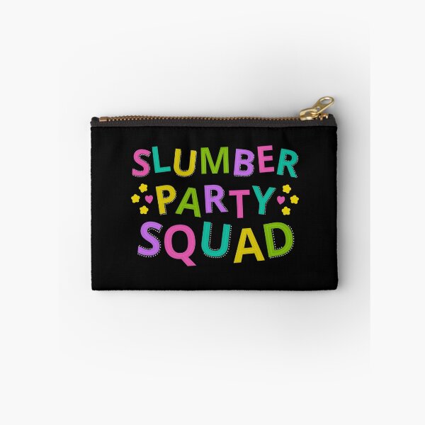 Item preview, Slumber party Squad For Sleepover Party With Hearts and Stars designed and sold by JokeGysen.