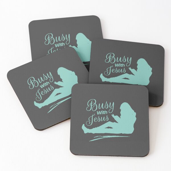 Item preview, Busy With Jesus (Because I Rather Be Reading My Bible) designed and sold by MJDezigns.