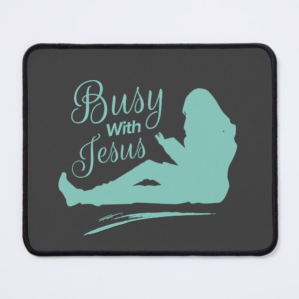Item preview, Busy With Jesus (Because I Rather Be Reading My Bible) designed and sold by MJDezigns.