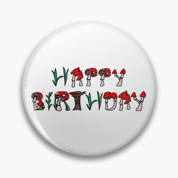 Item preview, Happy Birthday for a mushroom lover designed and sold by TheArtery2010.