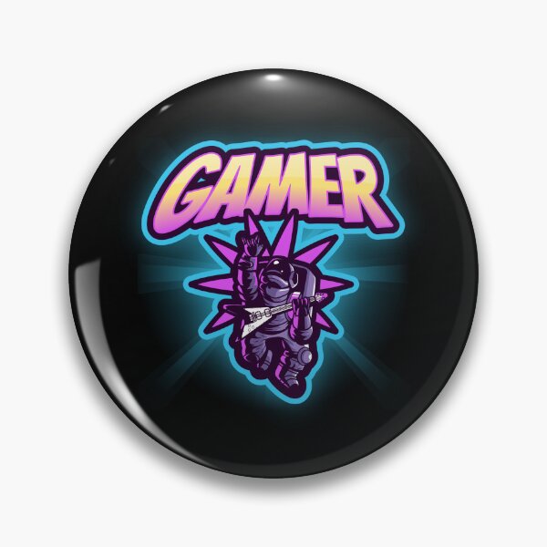 Item preview, Gamer with Rocker Astronaut designed and sold by PRIVARSHU.