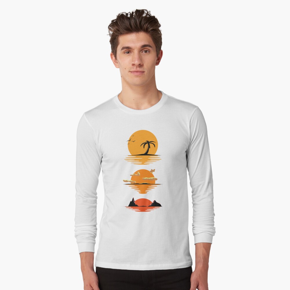 Aperçu de l'œuvre T-shirt manches longues créée et vendue par CAT-LUVERS.
