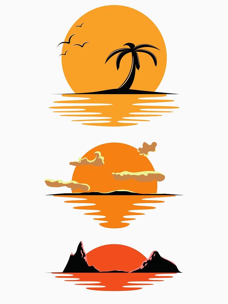 Aperçu 7 sur 7. T-shirt essentiel avec l'œuvre De nombreuses terres sous un même soleil créée et vendue par CAT-LUVERS.