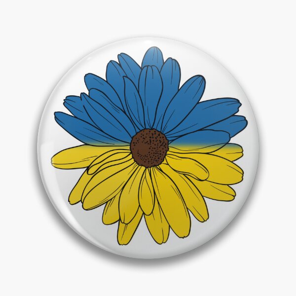 Aperçu de l'œuvre Tournesol fleur drapeau ukrainien créée et vendue par Noviedick.