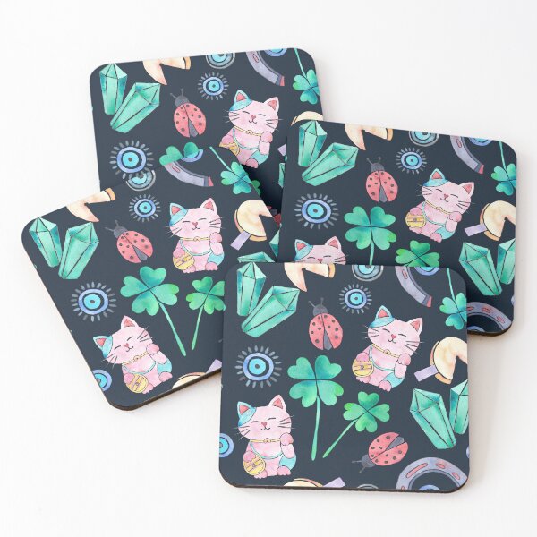 Item preview, Lucky one | Watercolor handpainted luck objects designed and sold by CarolFreire.