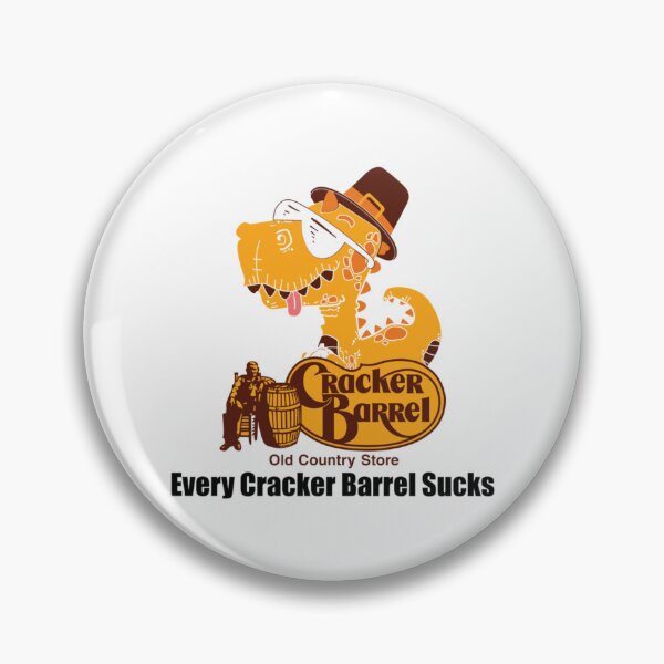 Item preview, Every Cracker Barrel Sucks!!! - Funny Dinosaur   designed and sold by EzekiMicah.
