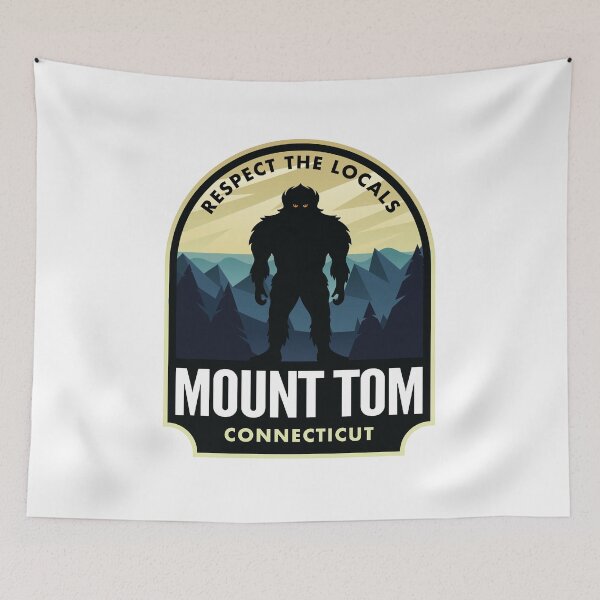Item preview, Mount Tom Connecticut Bigfoot Sasquatch designed and sold by HalpinDesign.