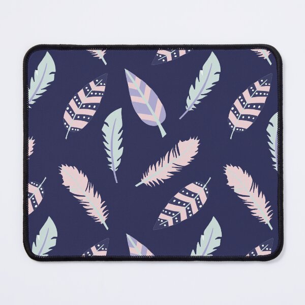 Item preview, Falling Feathers (Navy) designed and sold by HelenaRoberts1.