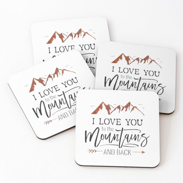 Item preview, I love you to the mountains and back   designed and sold by EzekiMicah.